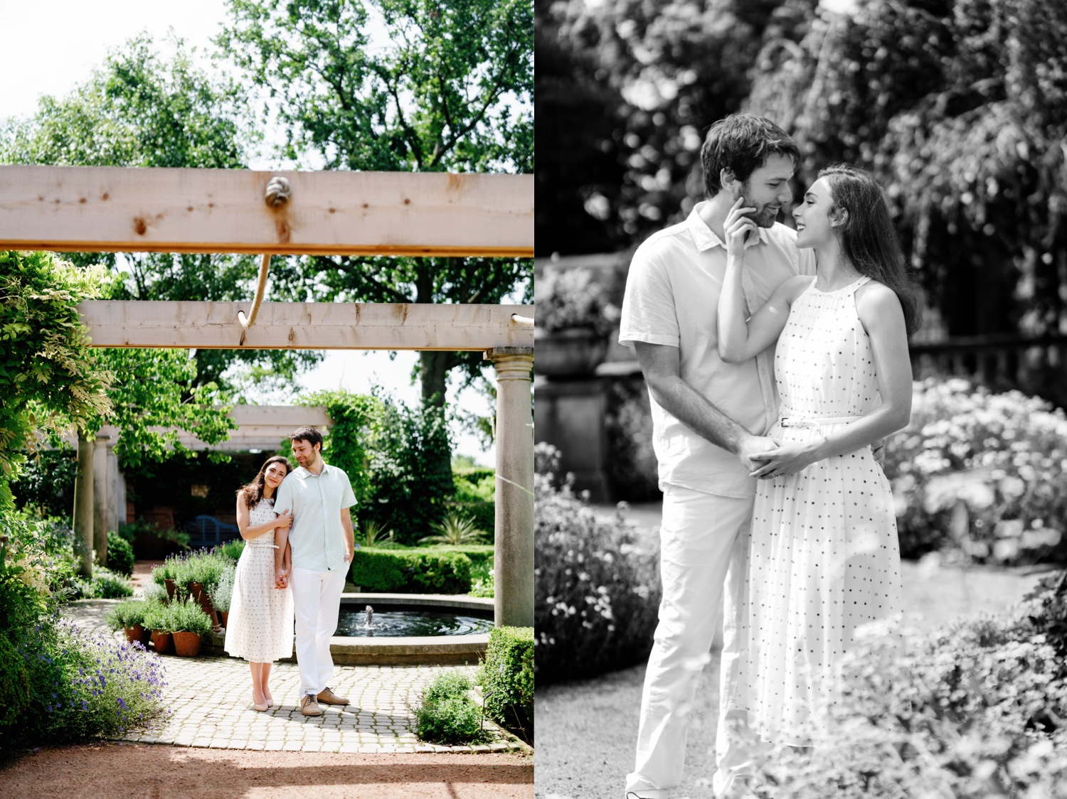 Chicago Botanic Gardens Engagement Photos | Chicago Wedding Photographer and Videographer