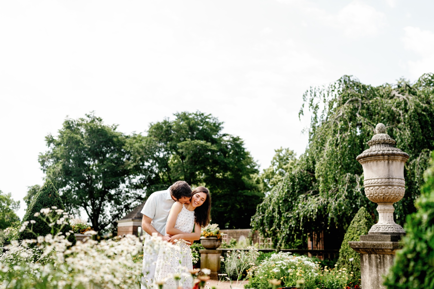 Chicago Botanic Gardens Engagement Photos | Chicago Wedding Photographer and Videographer